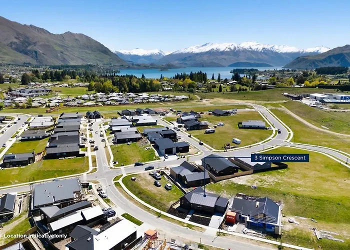 Mountain Edge | 3 Bedroom Modern Hébergement de vacances Wanaka